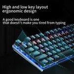 Mixed light keyboard/There are connecting wires/RGB lighting effect/The buttons are detachable