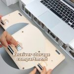 Milk coffee color,No wires, the third mock examination RGB lighting effect